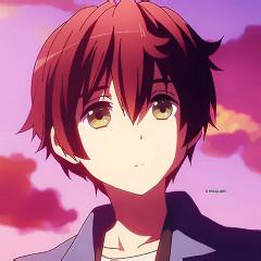 二次元头像男流泪高冷二次元男头像