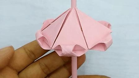 折纸 来源好看视频-漂亮的蝴蝶结礼物盒子折纸做法简单易学女生都喜欢