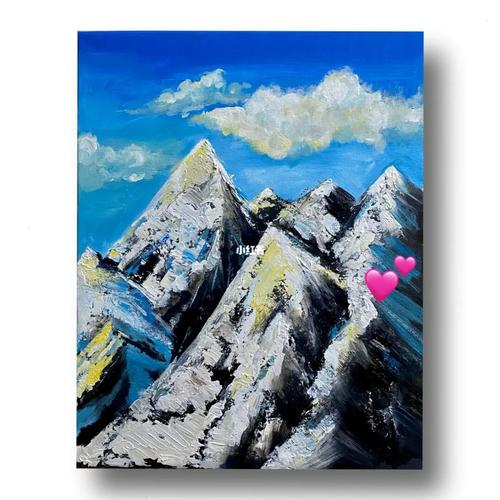 雪山9015_儿童创意_文化_绘画