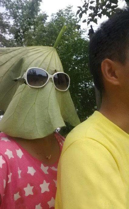 夏天防晒必备神装-搞笑图片-猫扑贴贴-猫扑网