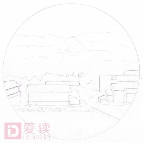 你一定能画出来的美丽乡村风景
