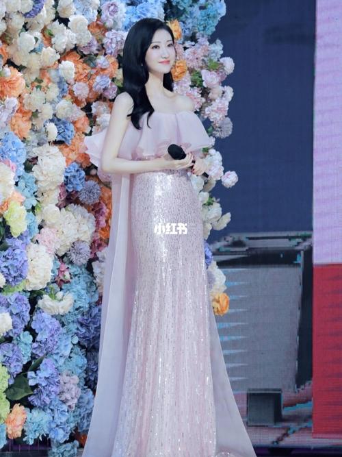 最爱的一组景甜礼服造型94_景甜_礼服_亮片_礼服裙