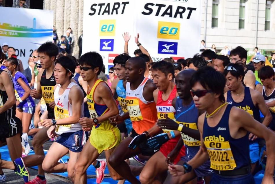 大阪马拉松温暖回顾 观众热情赛事服务周到_高清图集