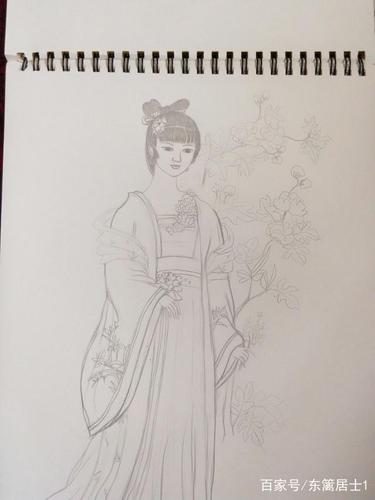 铅笔画古风美女,有没有你喜欢的