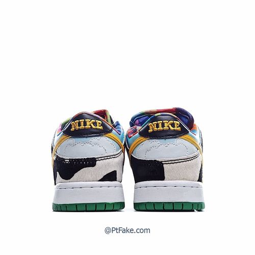 nike dunk low x ben jerry"s 蓝天白云草原奶油冰淇淋低帮板鞋 货号