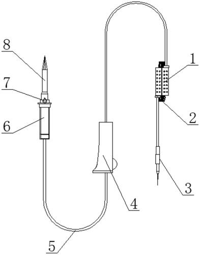 一种带有加热功能的输液器