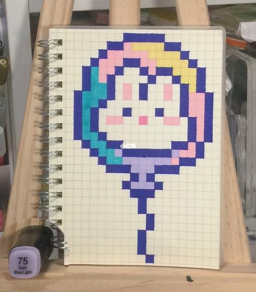 a6网格本_像素画_人文_绘画