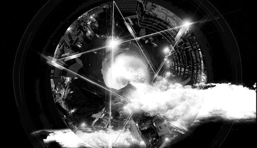 黑白的感觉蛮炫酷的