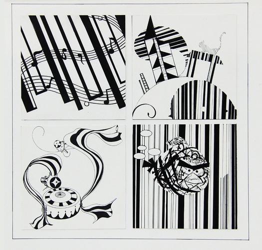 线性的平面构成   当时愤怒的小鸟很火的