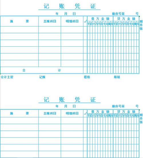 记账凭证自动生成账簿的excel模板(含总分类账,明细账