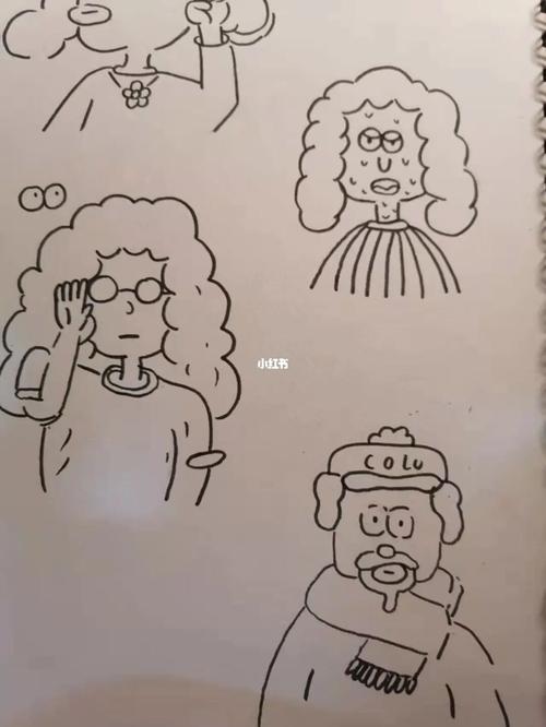 的画  学习学习#简笔画临摹