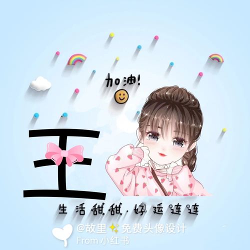 9778最新女生姓氏头像来一波99_头像_素材_头像