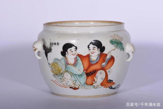 北京某拍场民国瓷器欣赏