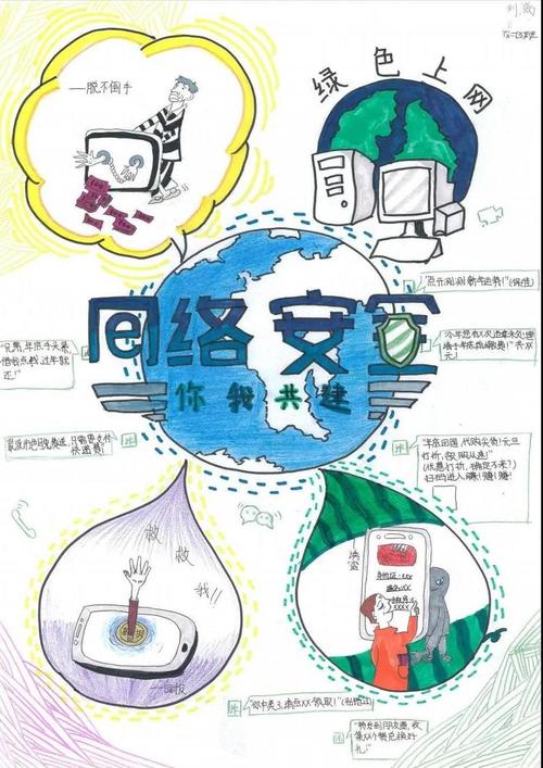 了不一样的网络安全,现场市民群众围观点评,对孩子们的创意赞不绝口