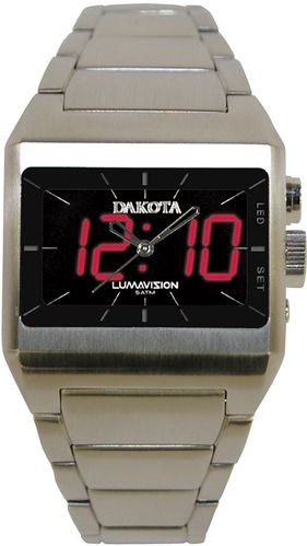 dakota ( ダコタ ) 手表 lunavision dwc-1000 4020bk / led 数码显示