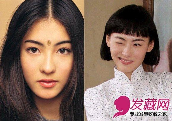 导读:张柏芝 张柏芝中分露眉造型真是好看到爆,右边齐刘海短发顿时