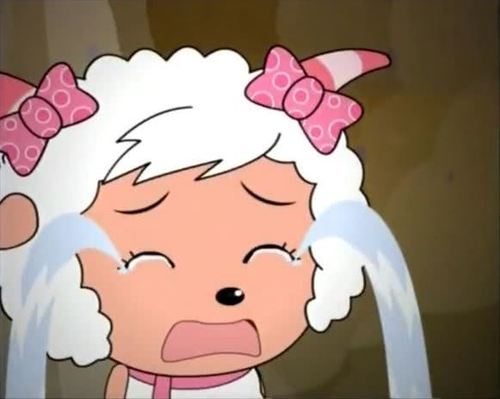 喜羊羊首次出现羊村,懒羊羊看到后很是喜欢,美羊羊却不开心了