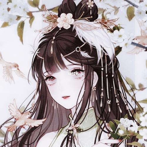 古风长发女生头像动漫_古风_动漫_女生头像_长发_头像