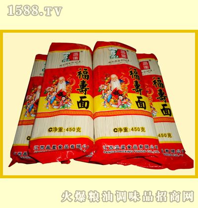晶星福寿面450g