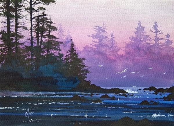 美国james williamson 水彩画集-海