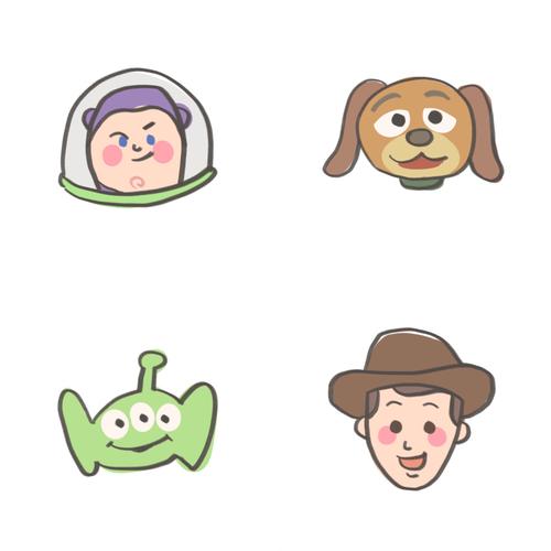 玩具总动员头像第二弹_玩具总动员_可爱头像_素材_头像