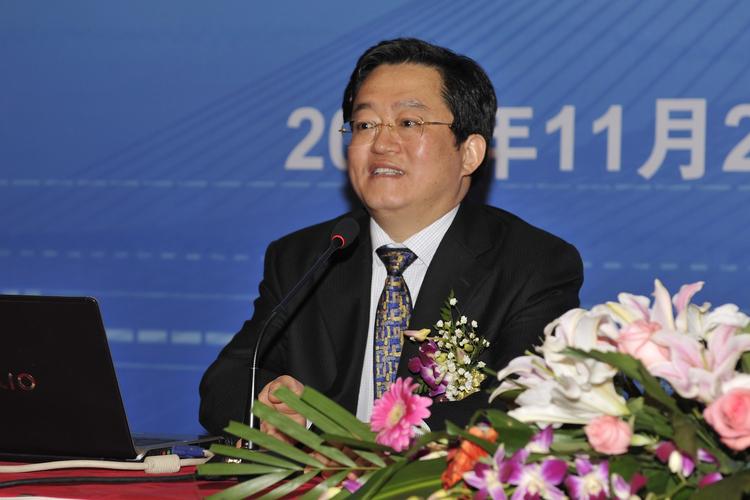专业委员会主任委员,卫生部中日友好医院院长许树强教授在大会发言