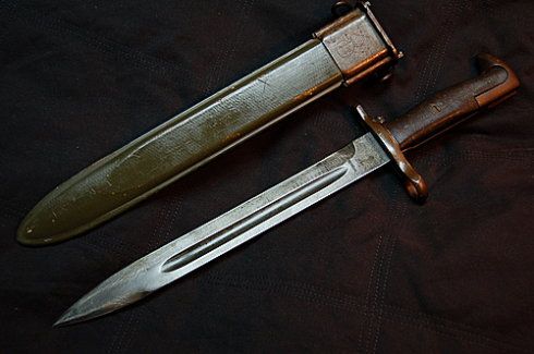 转载二战美军m1刺刀