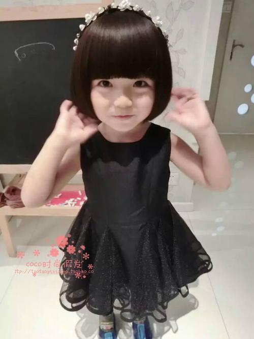 女宝宝潮流短发发型图片大全