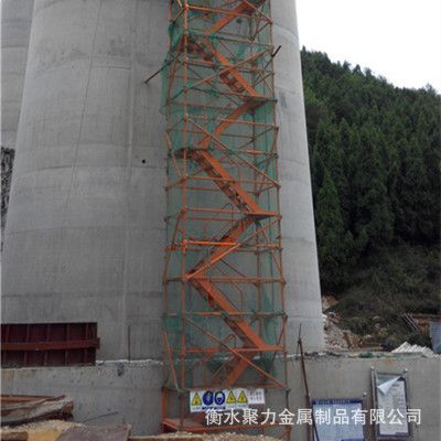 厂家批发 中铁施工安全爬梯 桥梁施工安全爬梯 脚手架专用楼梯