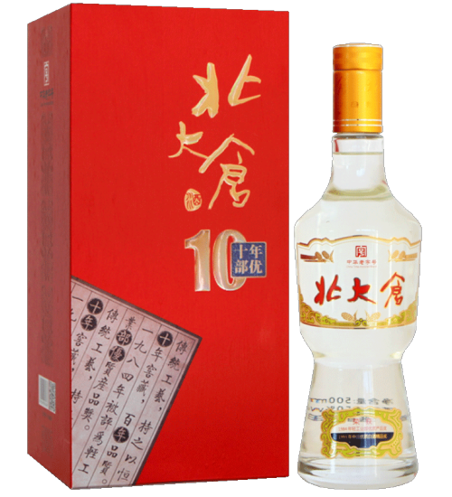 北大仓 部优十年50度500ml酱香型价格如何?- 火爆好酒
