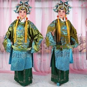 京剧豫剧戏曲杨家将佘太君服装老旦蟒袍皇太后团龙蟒袍老旦蟒袍