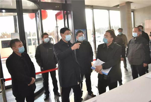 芝罘区区委书记杨升岩一线督导全区疫情防控工作