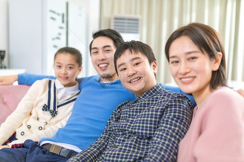 幸福一家四口