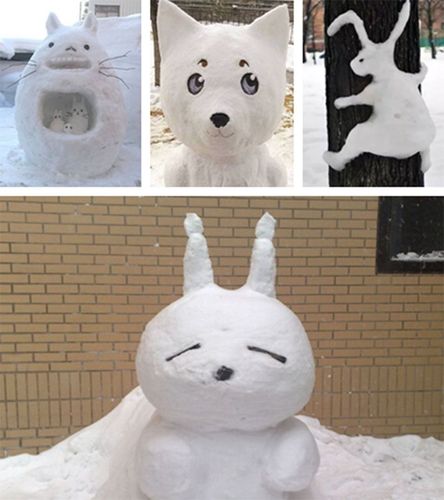 够突破传统,亲历雪博会堆雪人赛场,让自己的作品成为"网红