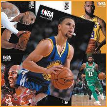 海报明星nba球星篮球卡贴科比哈登欧文库里詹姆斯艾弗森批发跨境