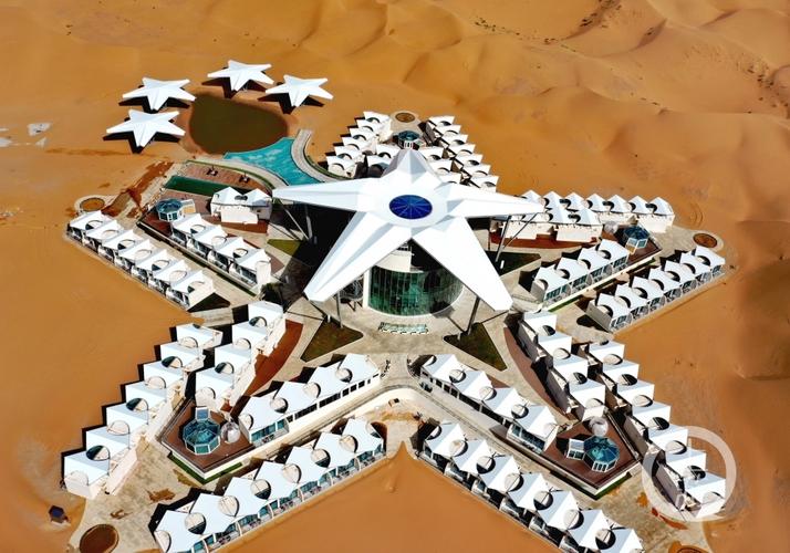 仰望天上的闪烁繁星,这里便是中国最佳观星地之一,沙坡头沙漠星星酒店