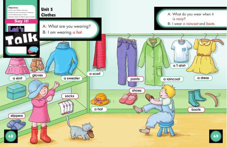 美国幼儿园外教课ka-05clothes