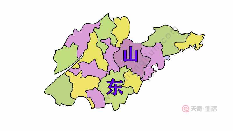 1,根据网上的山东地图样式画出山东版块的地图轮廓