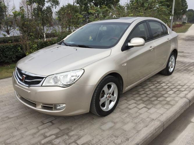 急转2010年上牌荣威350最高配 土豪金