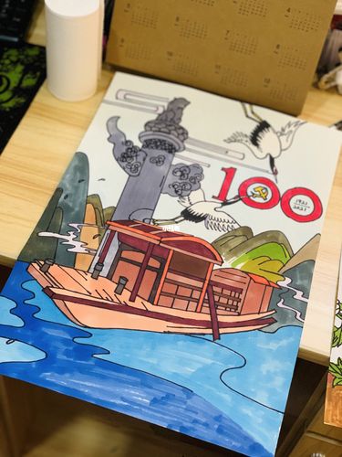 建党100周年/红船精神/_建党100周年_文化_绘画