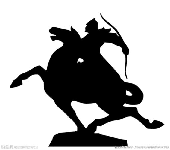 胡服骑射矢量文件图片