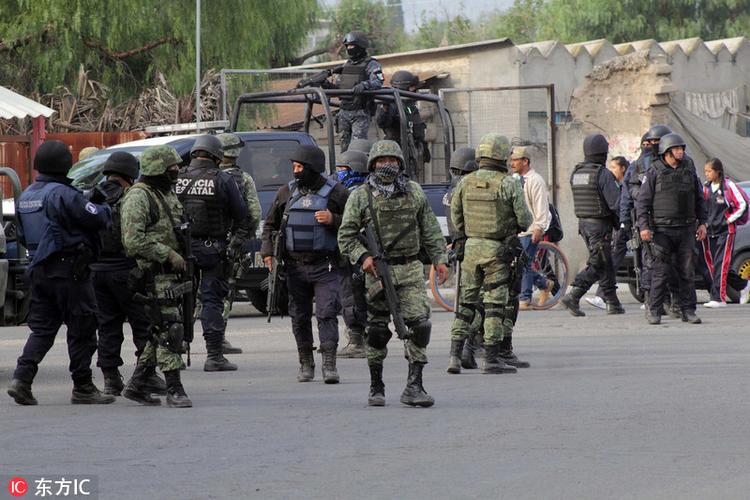 墨西哥军警与犯罪分子发生枪战 已致10人死亡