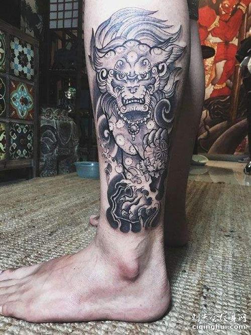 最全详解:唐狮纹身含义,忌讳与讲究,手稿