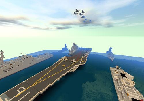 建筑存档:辽宁舰航母编队