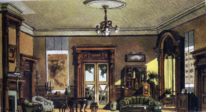 急求话剧《雷雨》的背景图片