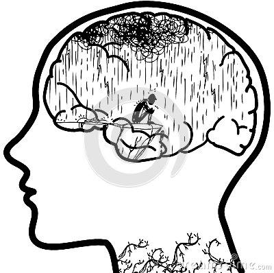 人的脑子简笔画