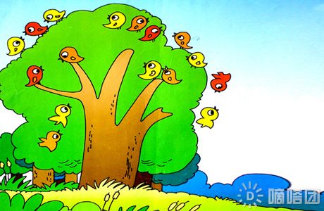 诗歌:大树和小鸟