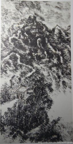 王文业写意山水画展在西安美院举办