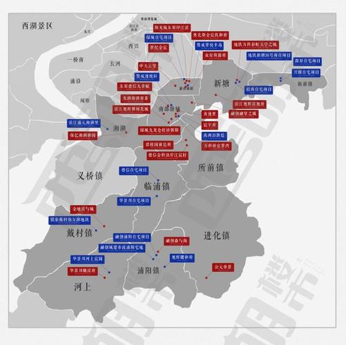 收藏!杭州最新,最全板块划分和楼盘分布(萧山篇)