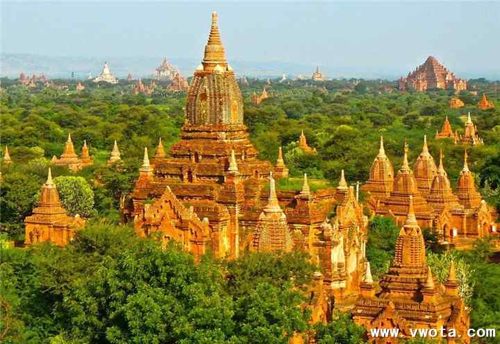 缅甸经典旅游景点推荐佛塔之国缅甸蒲甘蒲甘佛塔旅游攻略